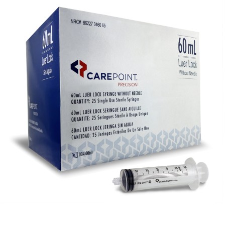 seringue 60ml biseau court B/25