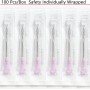 Aiguilles hypodermique 18G Rose B/100