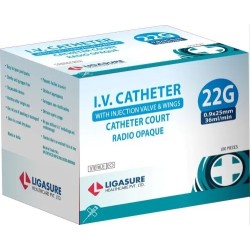 Catheter 22G Bleu B/100