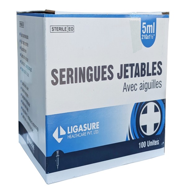 Seringue 5ml B/100
