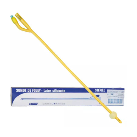 Sonde urinaire Foley 2V 14CH B/10